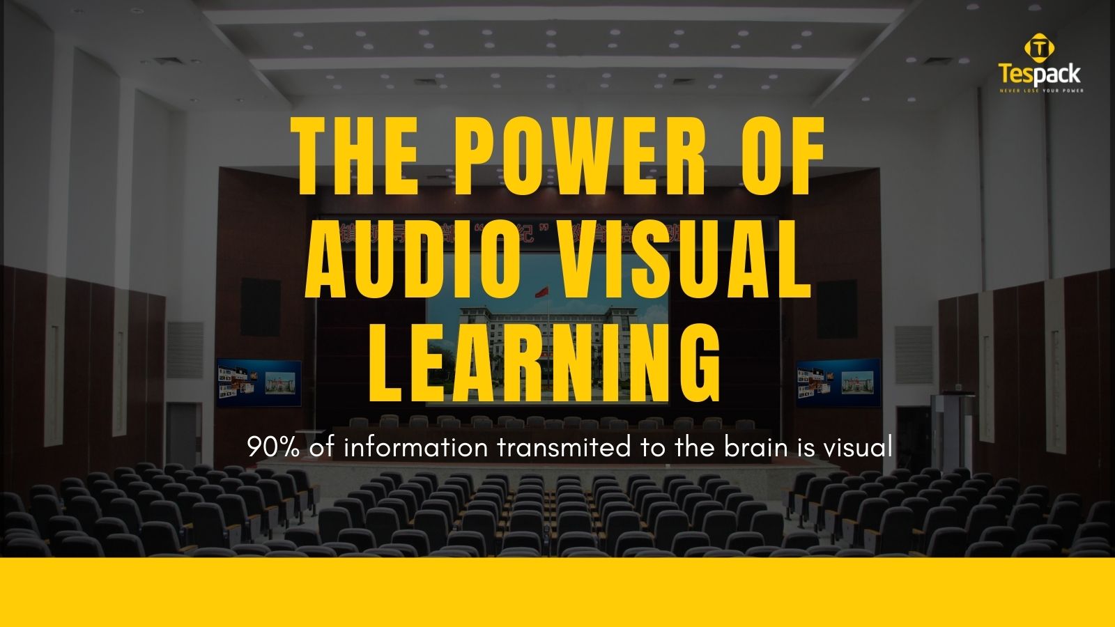 The power of audiovisual learning