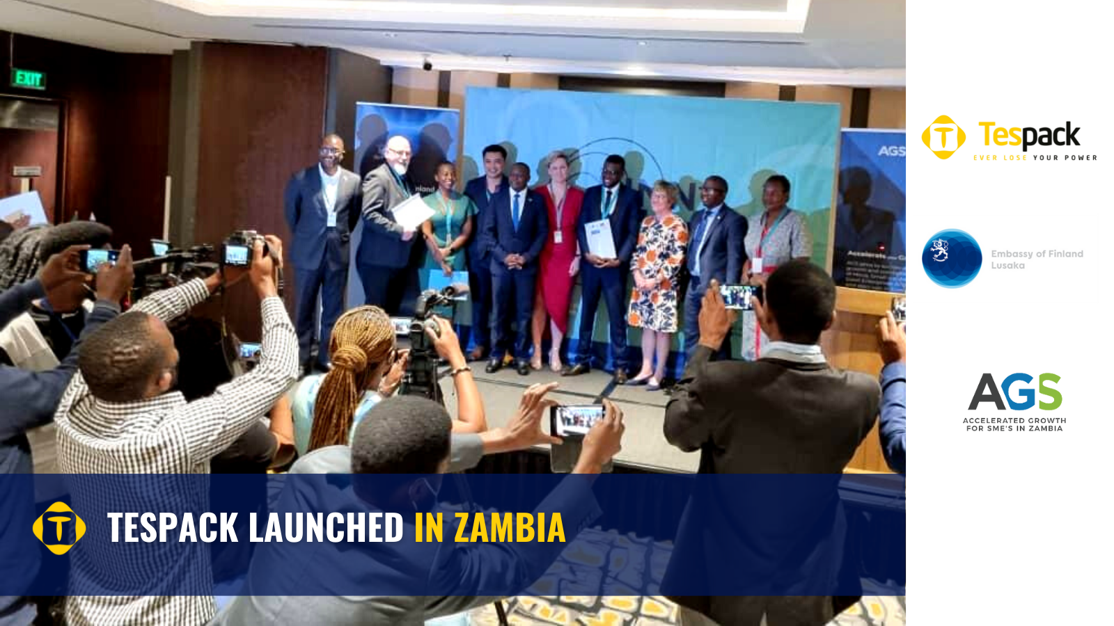 Tespack Launched in Zambia