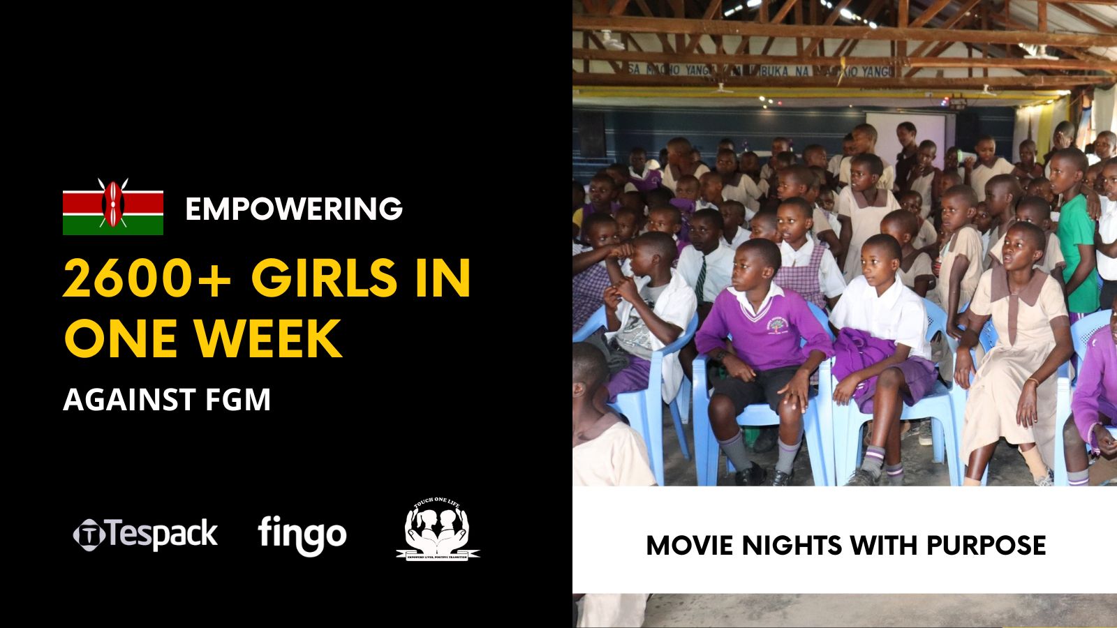 Empowering More Than 2600 Girls in Less Than a Week Raising Awareness against Female Genital Mutilation